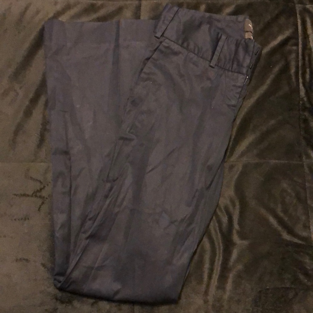 Navy Blue Drew Fit Slacks